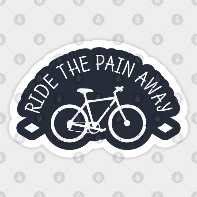 Ride Your Bicycle Sticker by onsyourtee